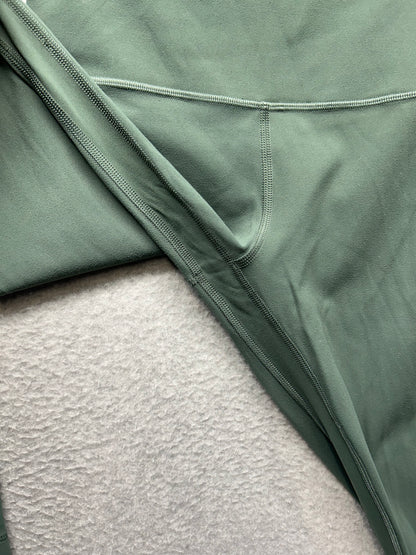 Lululemon Align High-Rise Pant 28" Size 4 (Sqaure Dot) Legacy Green