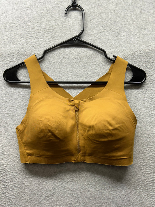 Lululemon Enlite Bra Zip Front Size 34D Spiced Bronze