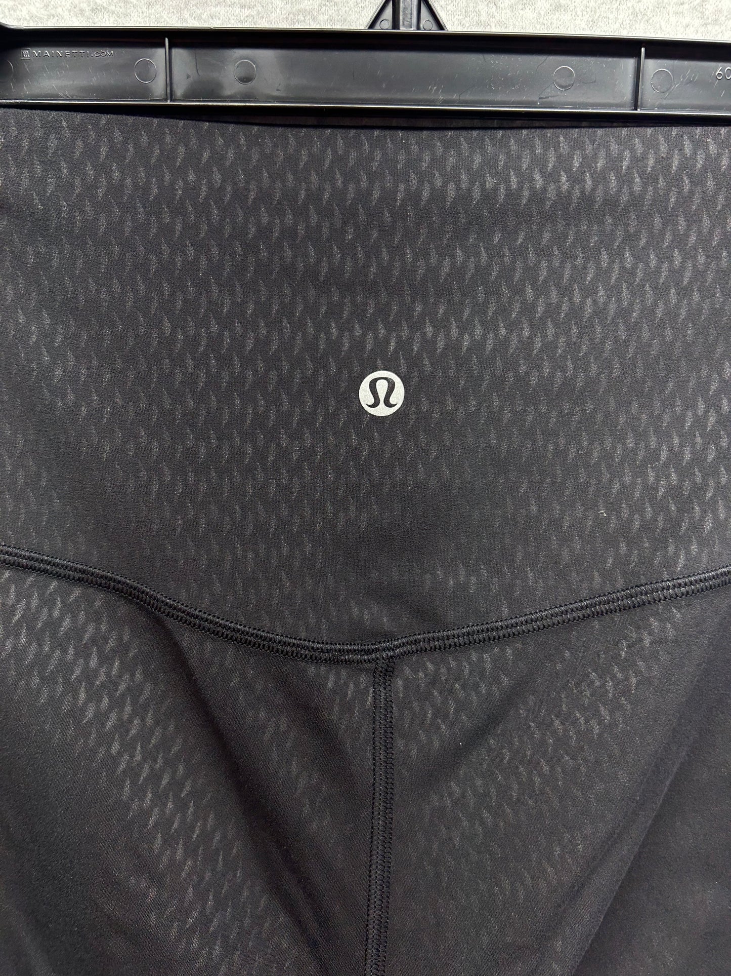 Lululemon Align Pant 28" Size 6 Diverge Emboss Black