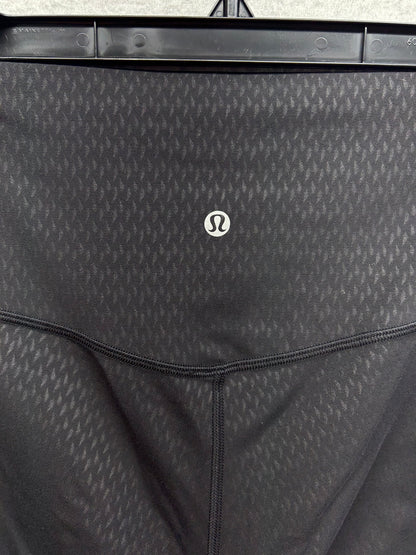 Lululemon Align Pant 28" Size 6 Diverge Emboss Black