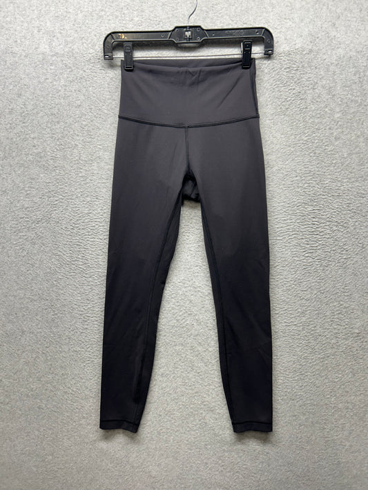 Lululemon Wunder Train High-Rise Tight 25" Size 4 Black