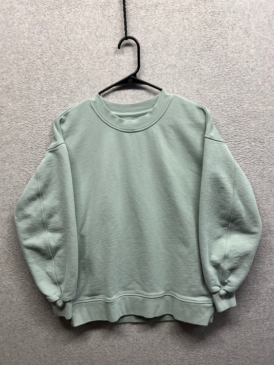 Lululemon Perfectly Oversized Crew Size 6/8 Tidewater Teal