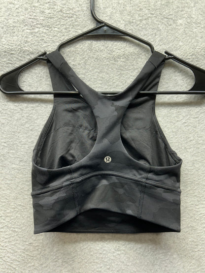 Lululemon Wunder Train Longline Bra Size 4 Heritage 365 Camo Deep Coal Multi