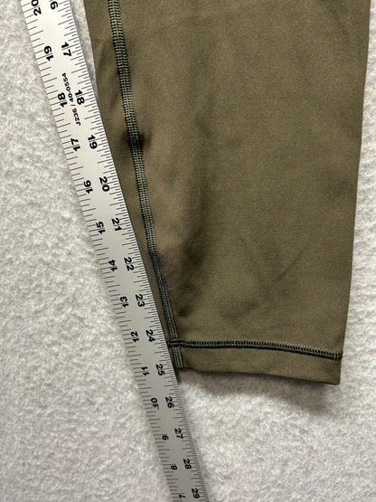 Lululemon Wunder Under Hi-Rise 7/8 Tight Full-On Luxtreme 25" Size 10 Dark Olive