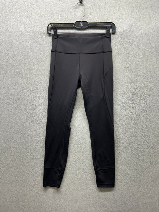 Lululemon In Movement Tight 25" Everlux Size 6 Black