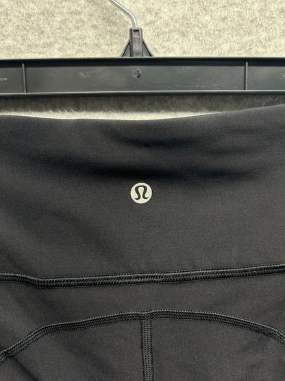 Lululemon All The Right Places Crop II 23" Size 6 Black