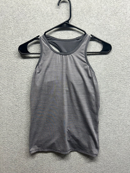 Lululemon Wild Wish Tank Size 2 Heathered Solar Grey