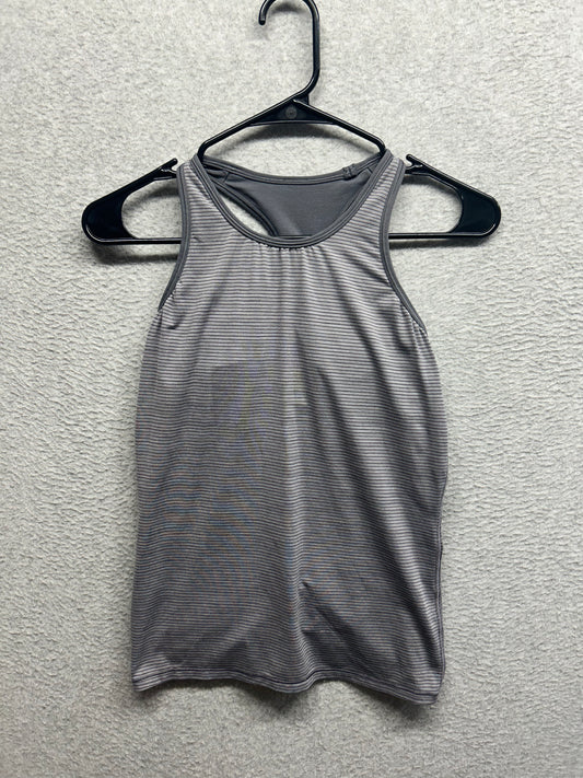 Lululemon Wild Wish Tank Size 2 Heathered Solar Grey