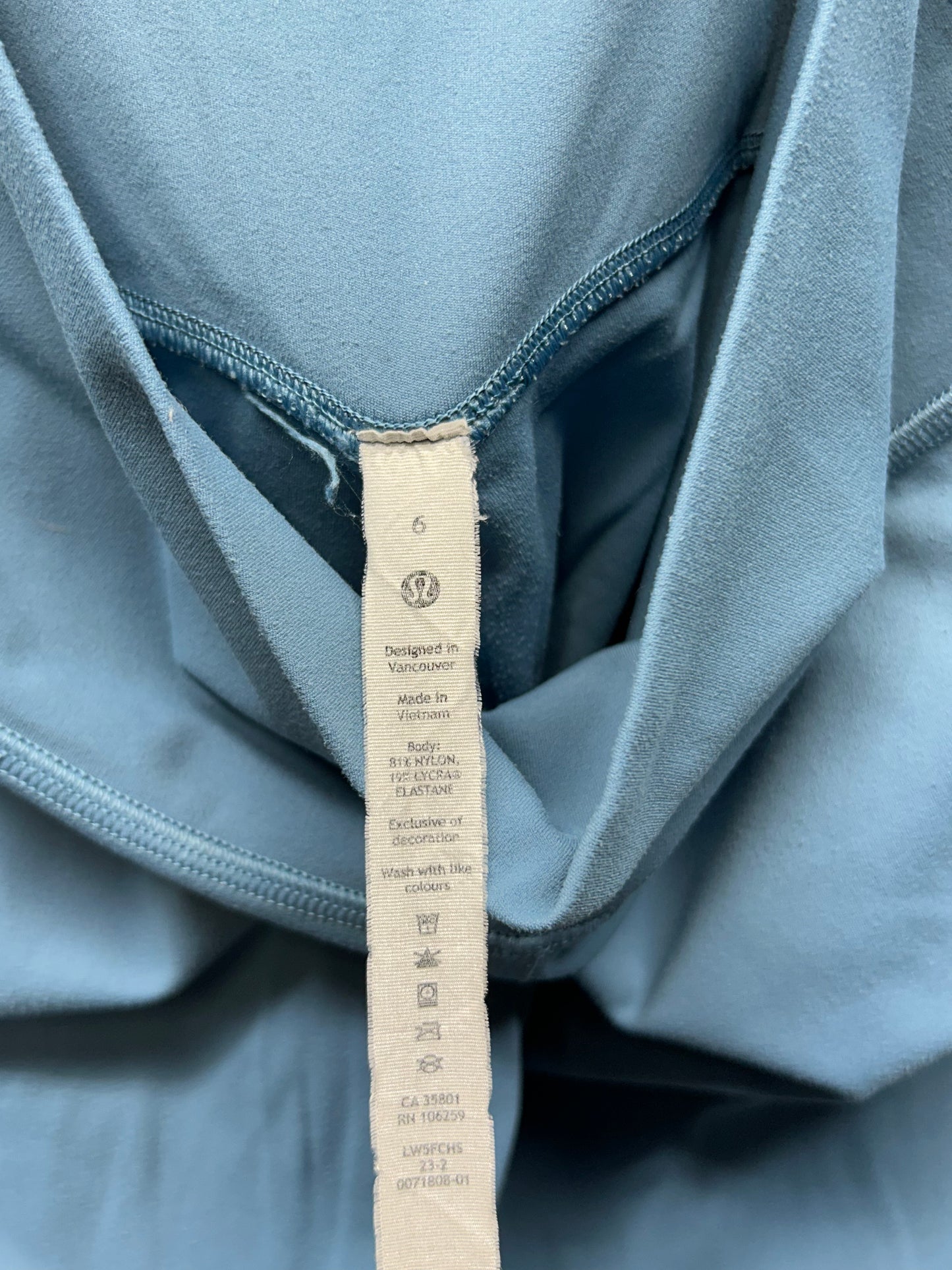 Lululemon Align High-Rise Mini-Flared Pant 28" Size 6 Utility Blue