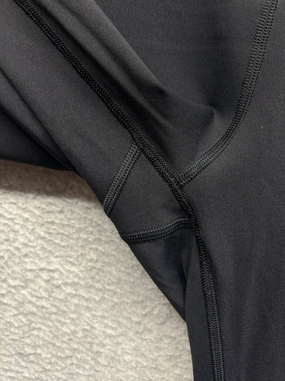 Lululemon Wunder Under High-Rise Tight 28" Mesh Size 6 Black