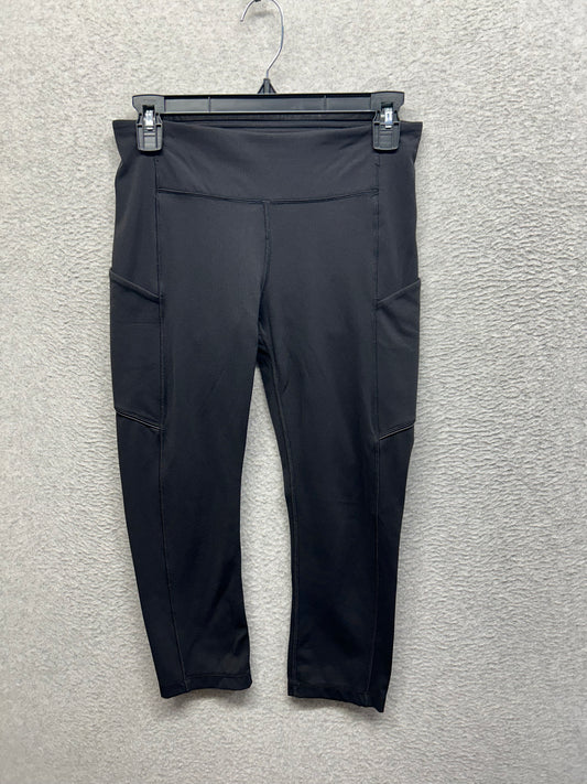 Lululemon Speed Up Crop 21" Size 6 Black