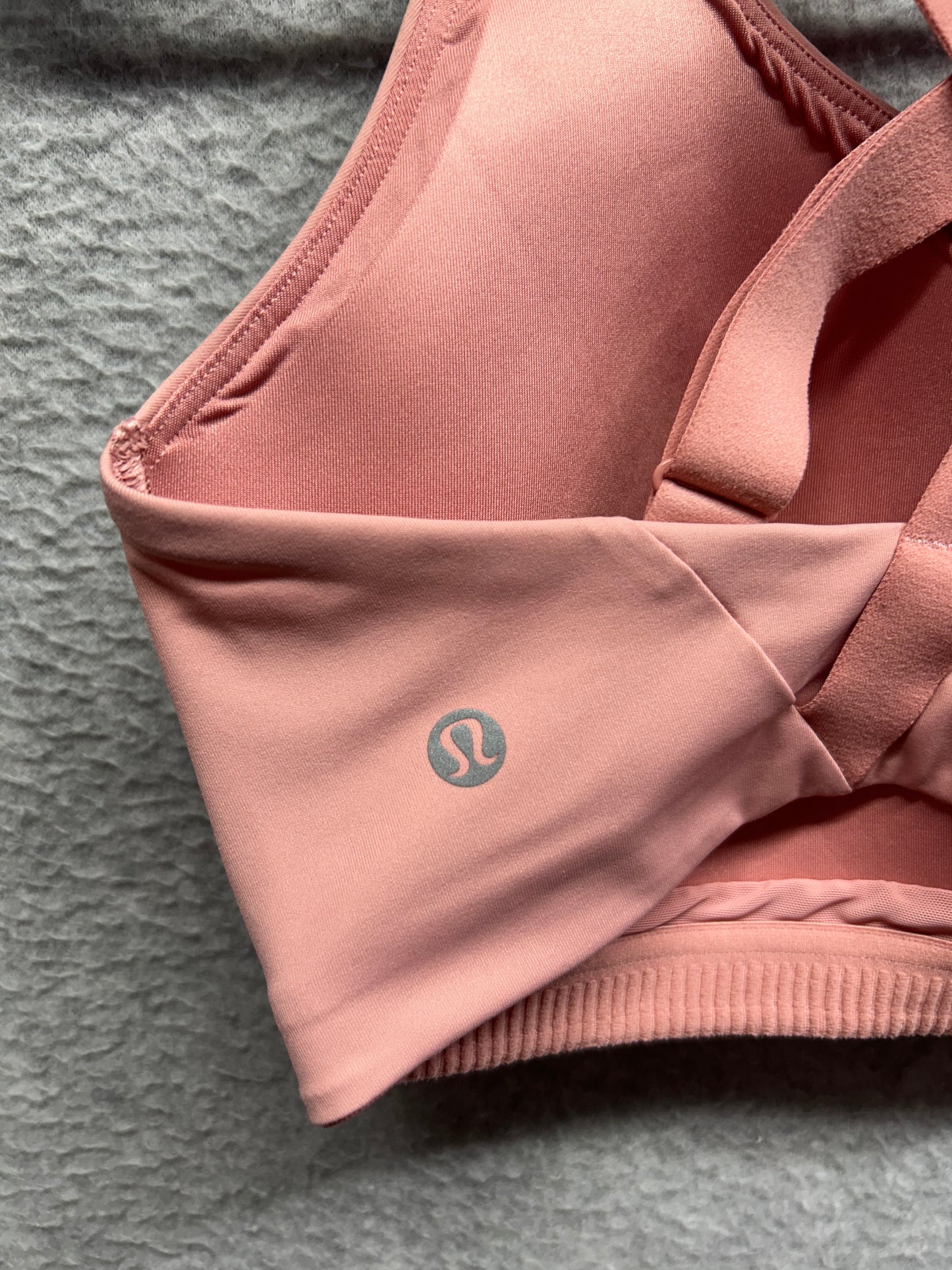 Lululemon Energy Bra Size 34D Pink Puff