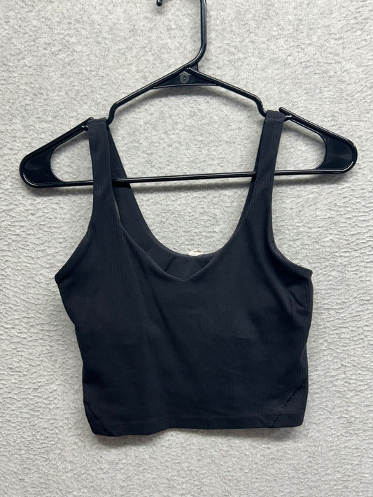 Lululemon Align Ribbed Tank Top Size 4 Black