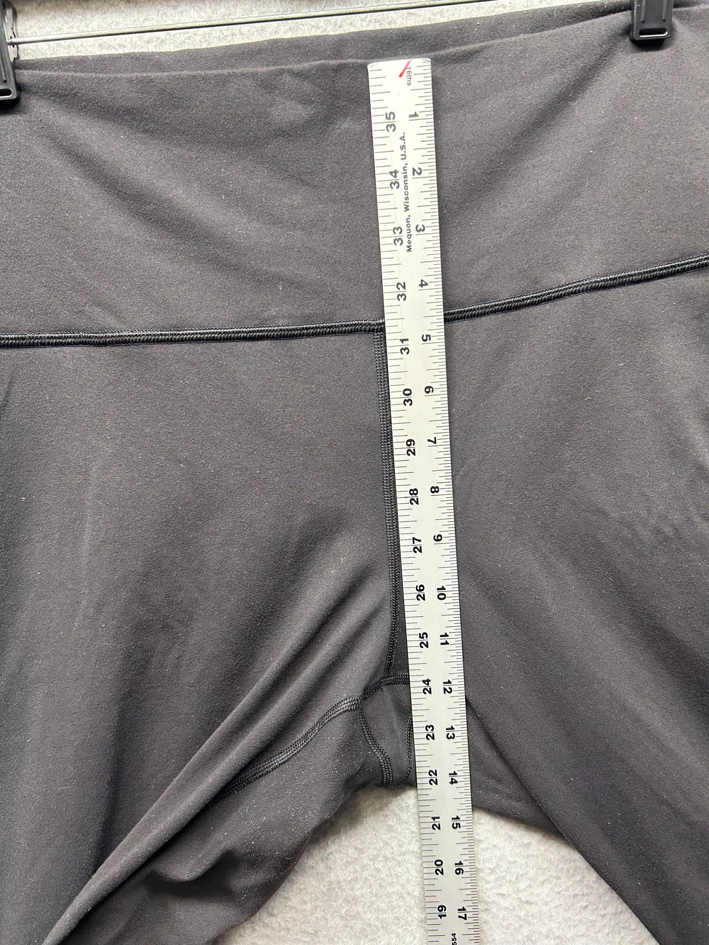 Lululemon Wunder Under High-Rise 7/8 Tight *Full-On Luon 25" Size 18 Black