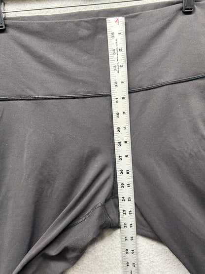 Lululemon Wunder Under High-Rise 7/8 Tight *Full-On Luon 25" Size 18 Black