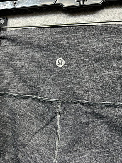 Lululemon Wunder Under High-Rise Tight 28" Brushed Full-On Luxtreme Size 4 Heathered Black