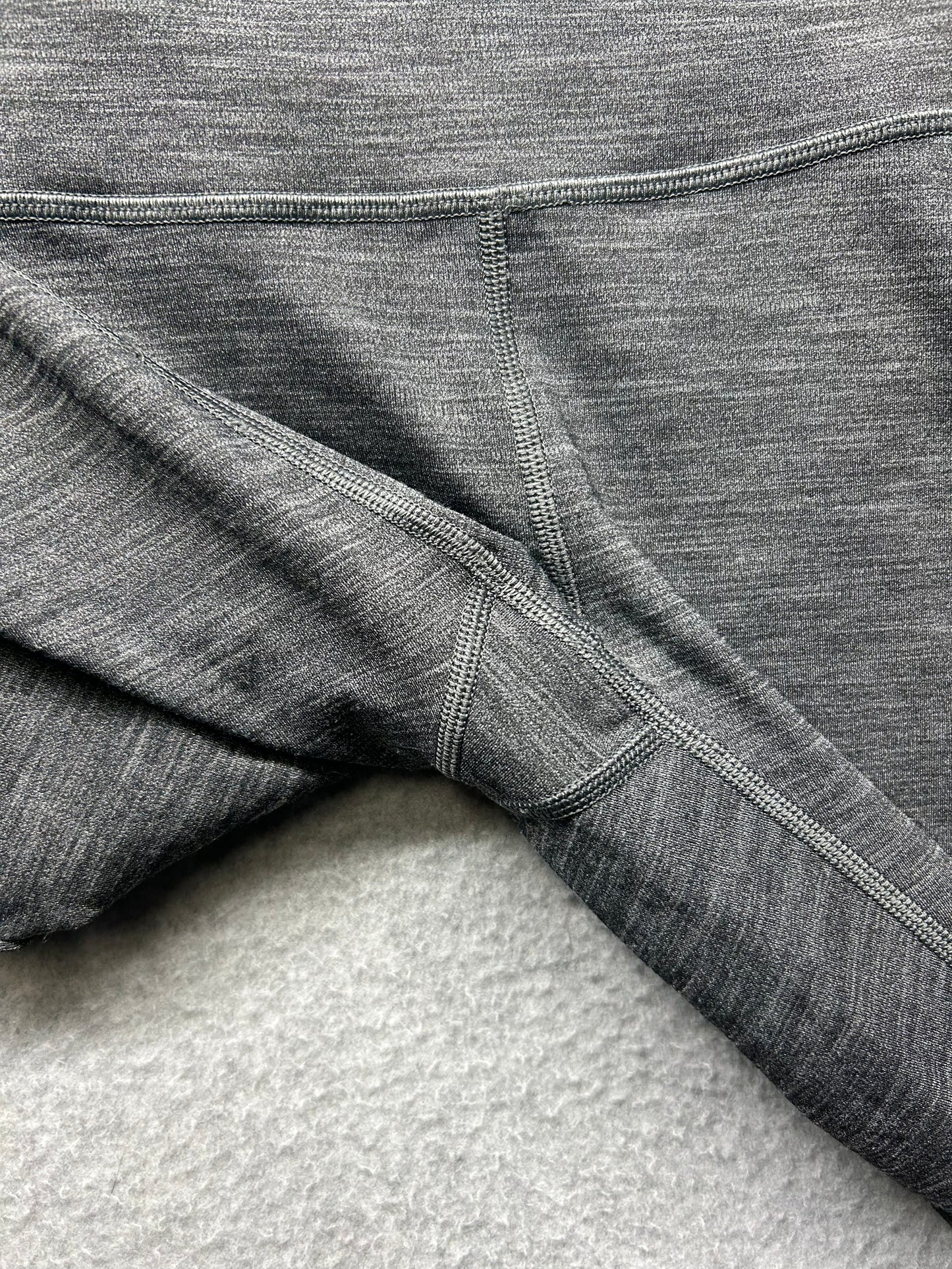Lululemon Wunder Under High-Rise Tight 28" Brushed Full-On Luxtreme Size 4 Heathered Black