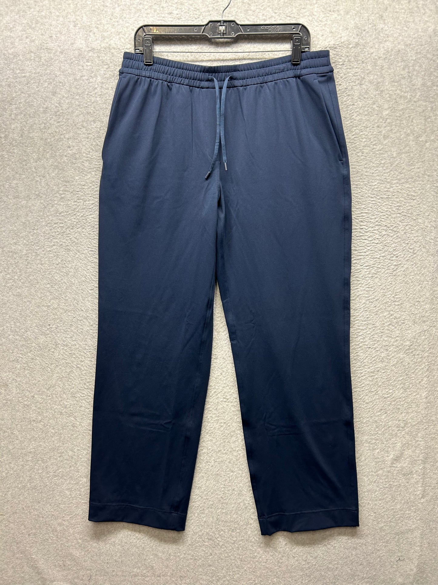 Lululemon Luxtreme Mid-Rise Straight-Leg Trouser Size Large (Sqaure Dot) True Navy