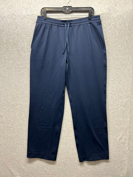 Lululemon Luxtreme Mid-Rise Straight-Leg Trouser Size Large (Sqaure Dot) True Navy