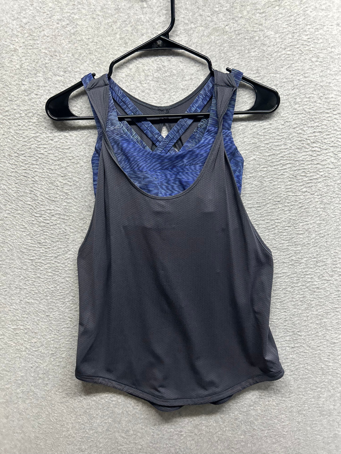 Lululemon Ready & Go Tank Size 4 Inkwell | Blurry Belle Multi