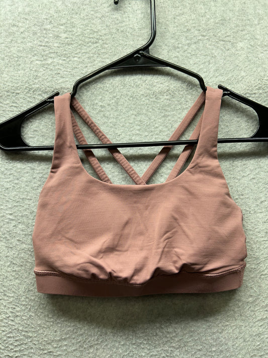 Lululemon Energy Bra Size 4 Spanish Rose