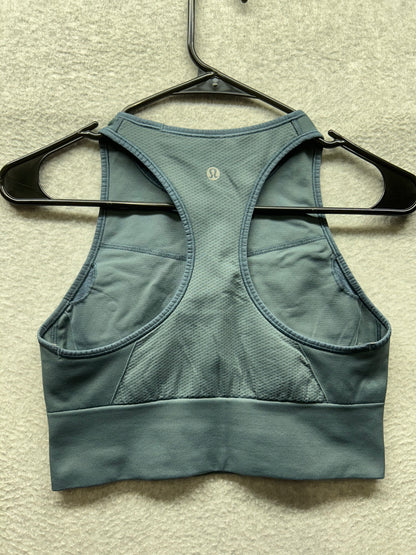 Lululemon Ebb to Train Bra Size 8 Algae Green