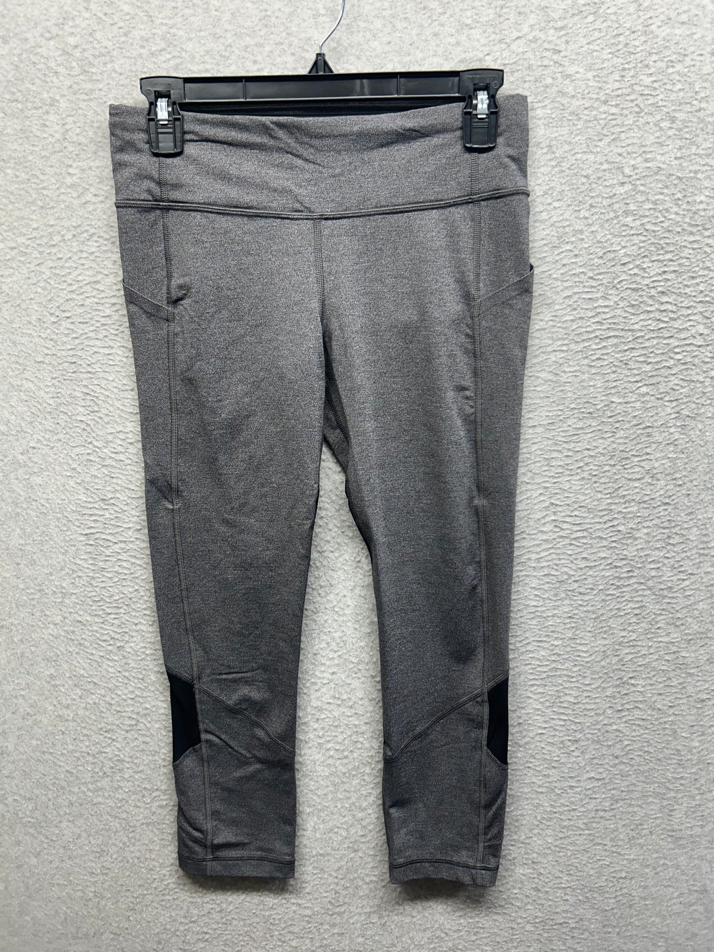 Lululemon Pace Rival Crop 22" Size 6 Heathered Gray