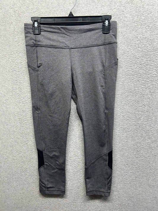 Lululemon Pace Rival Crop 22" Size 6 Heathered Gray