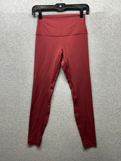 Lululemon Align High-Rise Pant 28" Size 6 Red Merlot