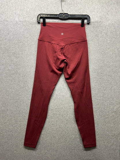 Lululemon Align High-Rise Pant 28" Size 6 Red Merlot