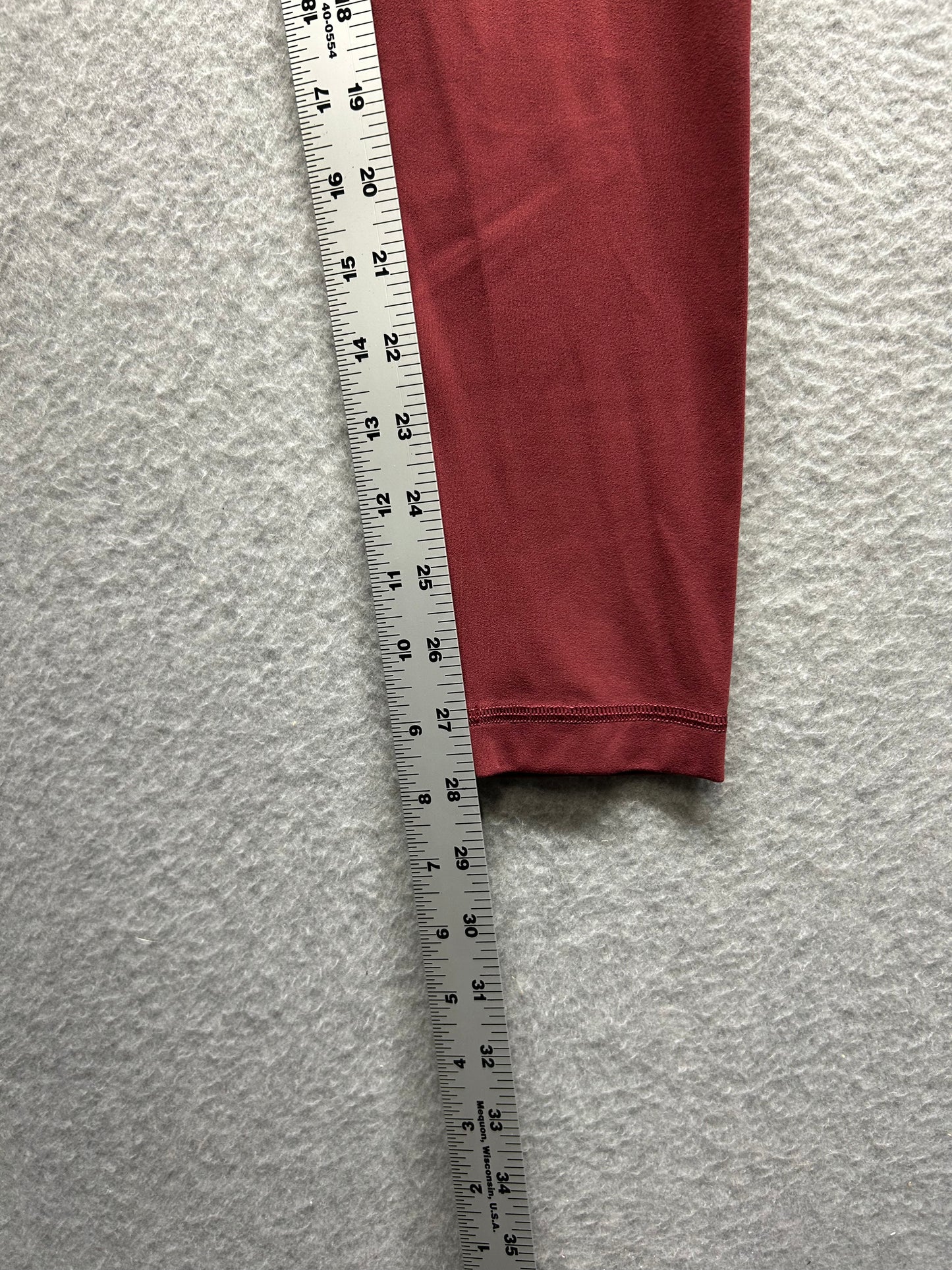 Lululemon Align High-Rise Pant 28" Size 6 Red Merlot