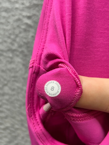 Lululemon Energy Longline Bra Size 8 Ripened Raspberry