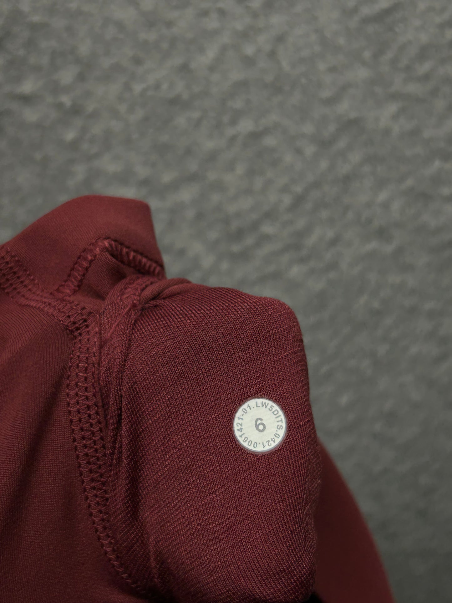 Lululemon Align High-Rise Pant 28" Size 6 Red Merlot