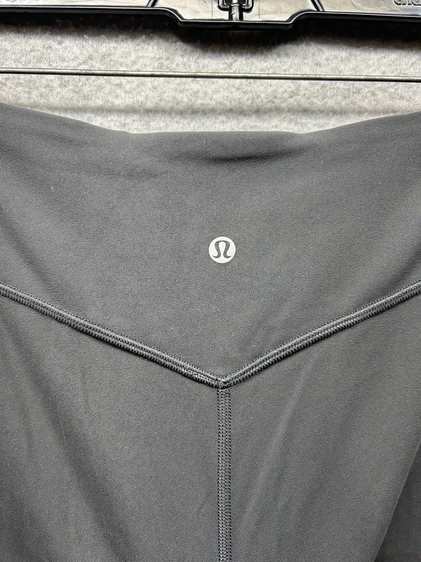 Lululemon Align Jogger Track Stripe 28" Size 6 Graphite Grey / Diamond Dye Pitch Grey Graphite Grey