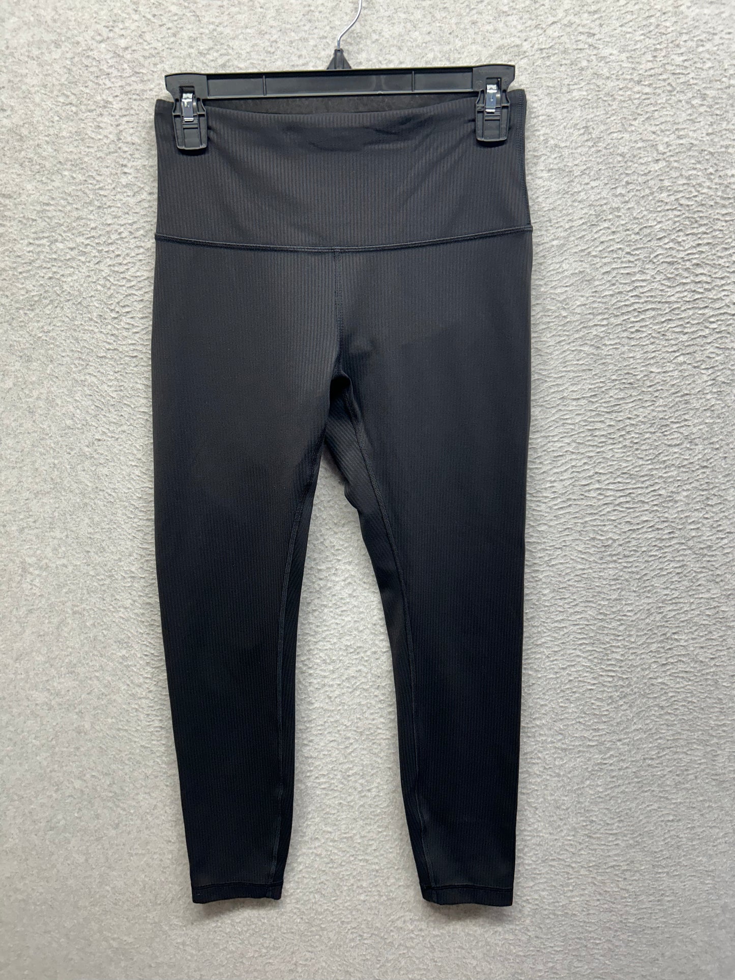 Lululemon Wunder Train High-Rise Ribbed Tight 25" Size 6 (Square) Black