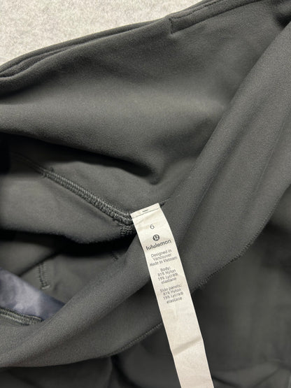Lululemon Align Jogger Track Stripe 28" Size 6 Graphite Grey / Diamond Dye Pitch Grey Graphite Grey