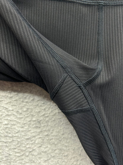 Lululemon Wunder Train High-Rise Ribbed Tight 25" Size 6 (Square) Black