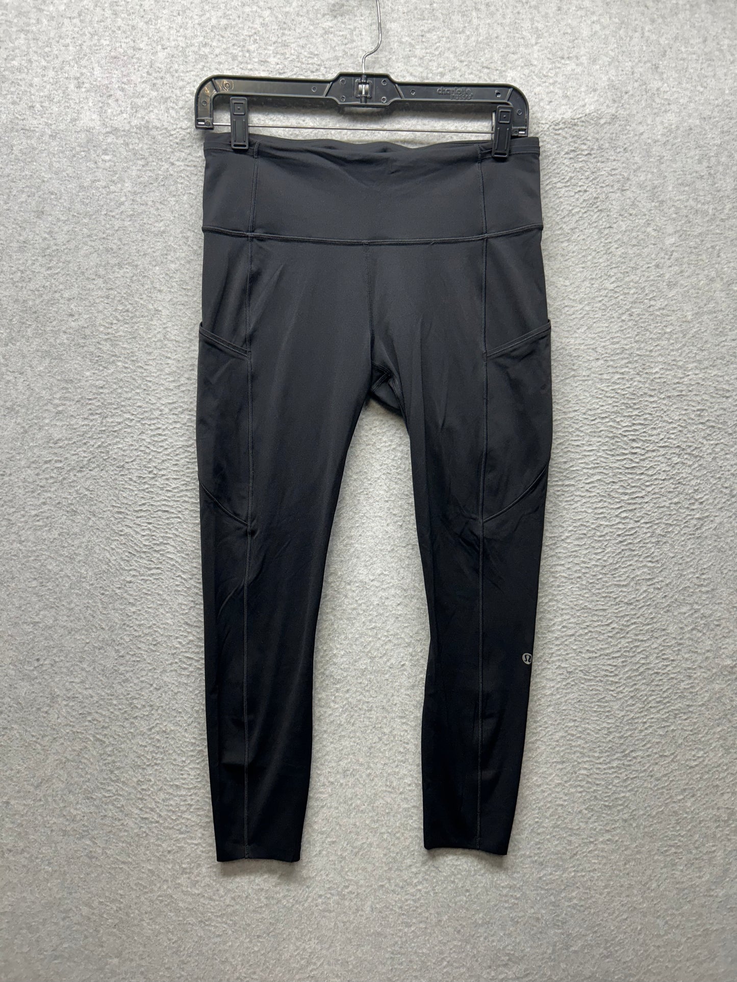 Lululemon Fast & Free 7/8 Tight II *Non-Reflective Nulux 24" Size 8 Black