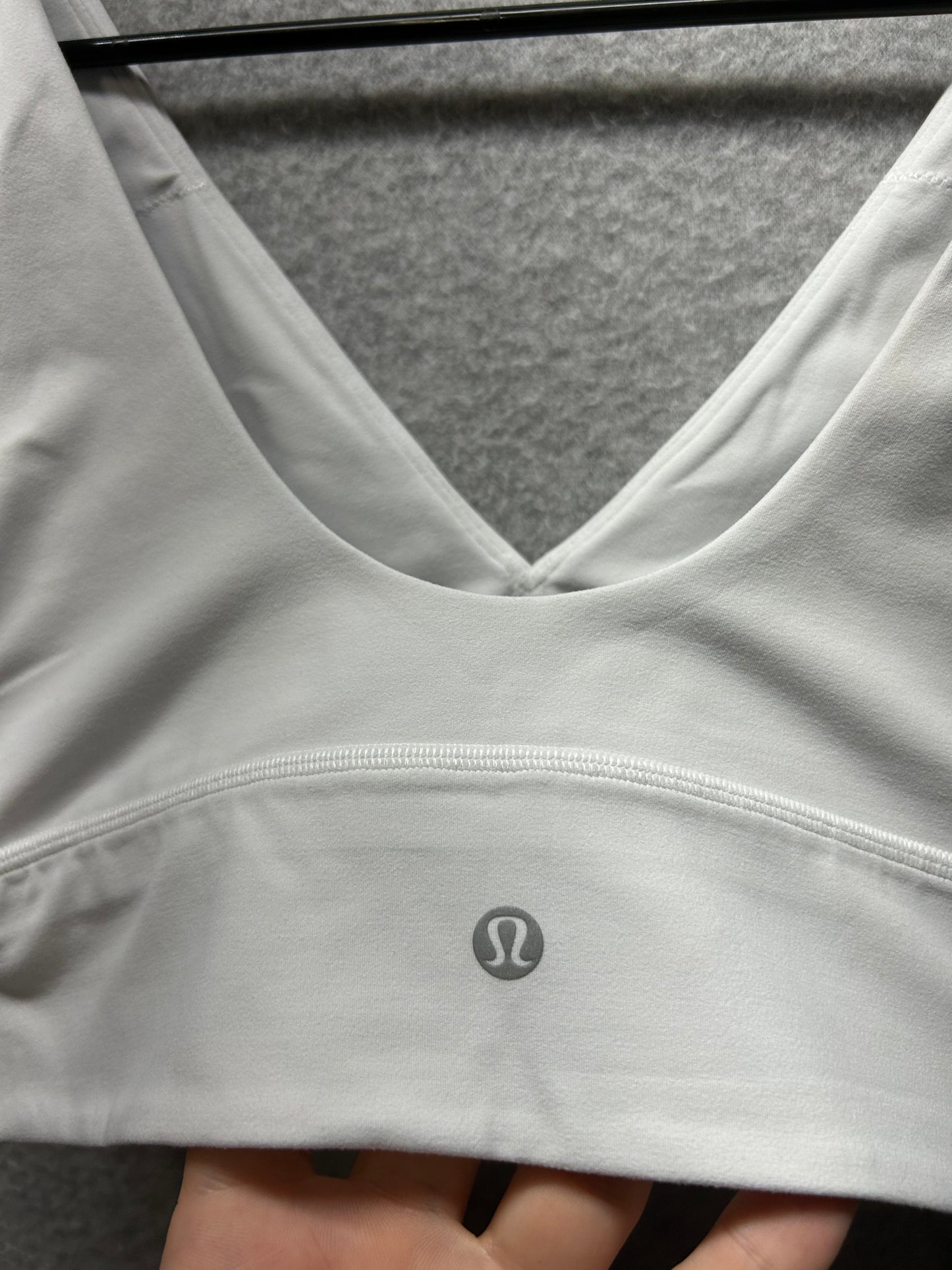 Lululemon Align V-Neck Bra Size 10 White