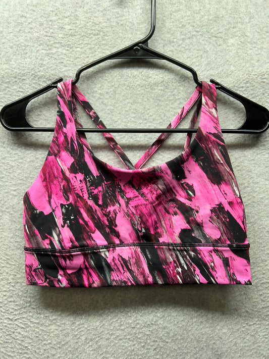 Lululemon Energy Bra Long Line Size 8 Incentive Refresh Multi