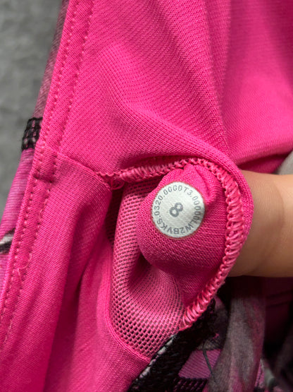Lululemon Energy Bra Long Line Size 8 Incentive Refresh Multi