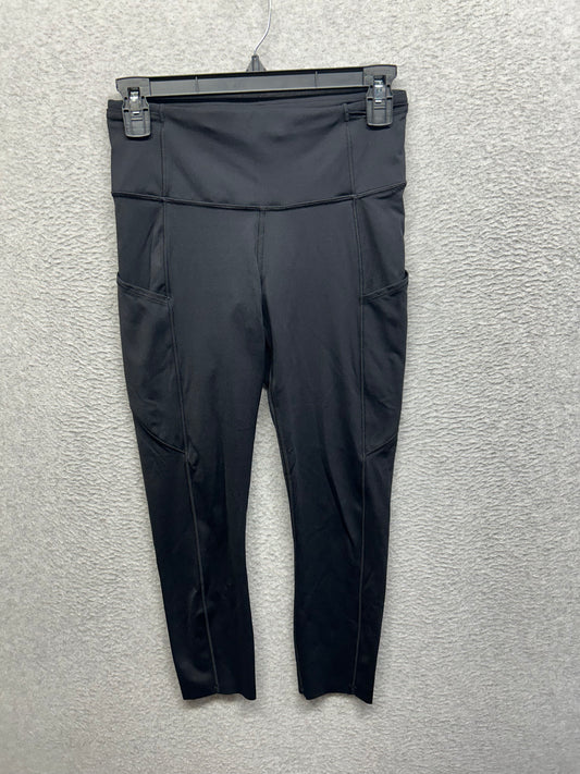 Lululemon Fast and Free High-Rise Crop II 23" Size 6 Black