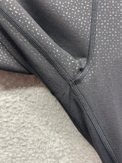 Lululemon Align High-Rise Pant 28" Size 6 (Square) Lace Dot Emboss Black