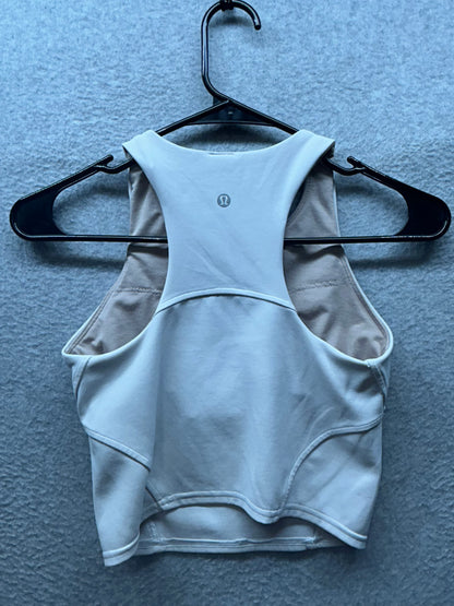 Lululemon Invigorate Training Tank Top Size 2 White