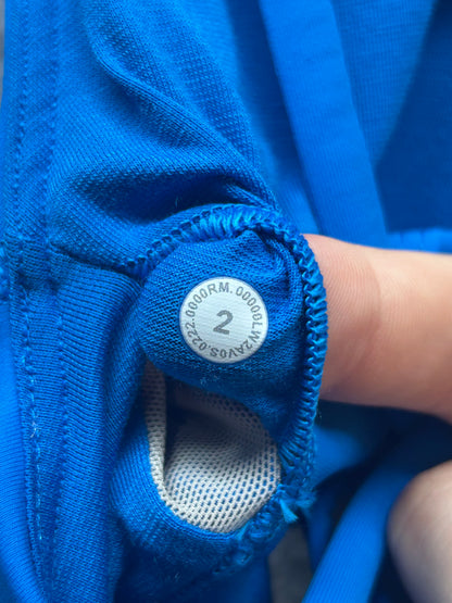 Lululemon Energy Longline Bra Size 2 Blazer Blue Tone