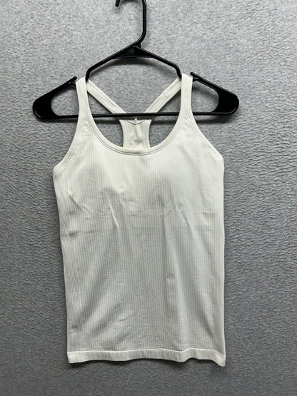 Lululemon Ebb To Street Tank II Size 8 White