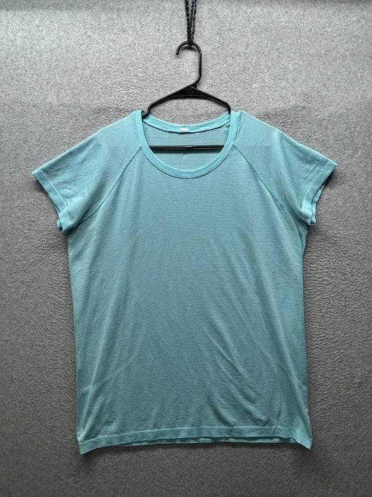 Lululemon Swiftly Tech Short Sleeve Shirt 2.0 Size 16 Delicate Mint