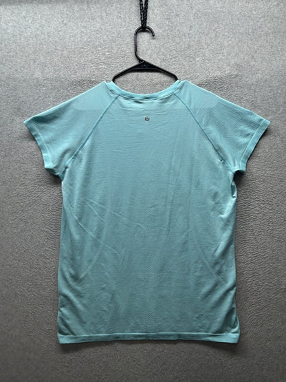 Lululemon Swiftly Tech Short Sleeve Shirt 2.0 Size 16 Delicate Mint