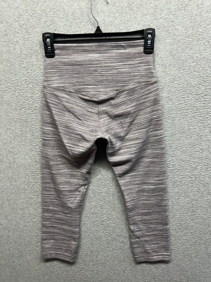 Lululemon Align Crop 21" Size 6 Mini Space Dye Herringbone Jacquard