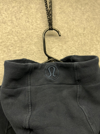 Lululemon Scuba Full Zip Hoodie *Light Cotton Fleece Size 0 True Navy